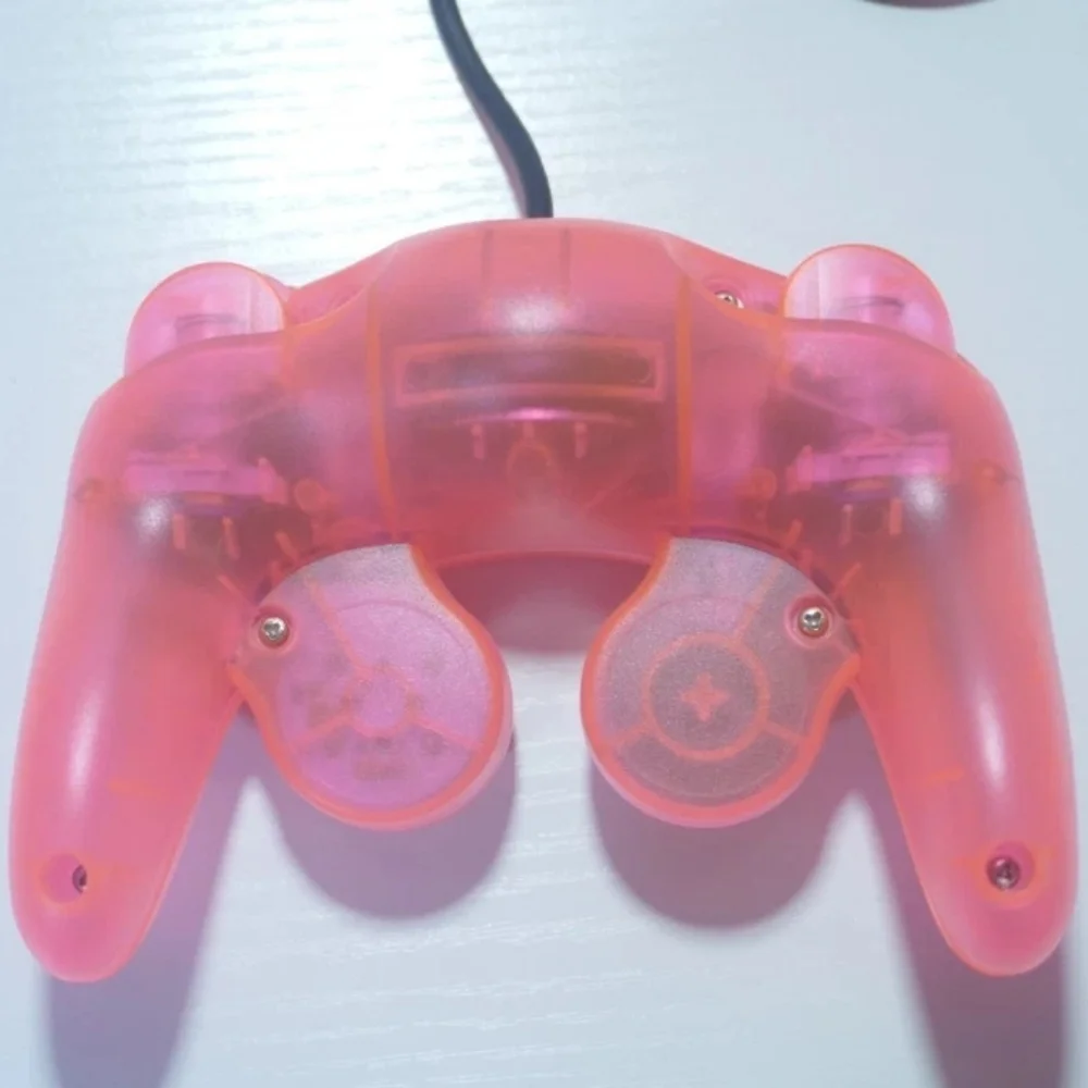 Pastel Pink Nintendo GameCube Console DOL-101 (USA) with Pink LED & Controller